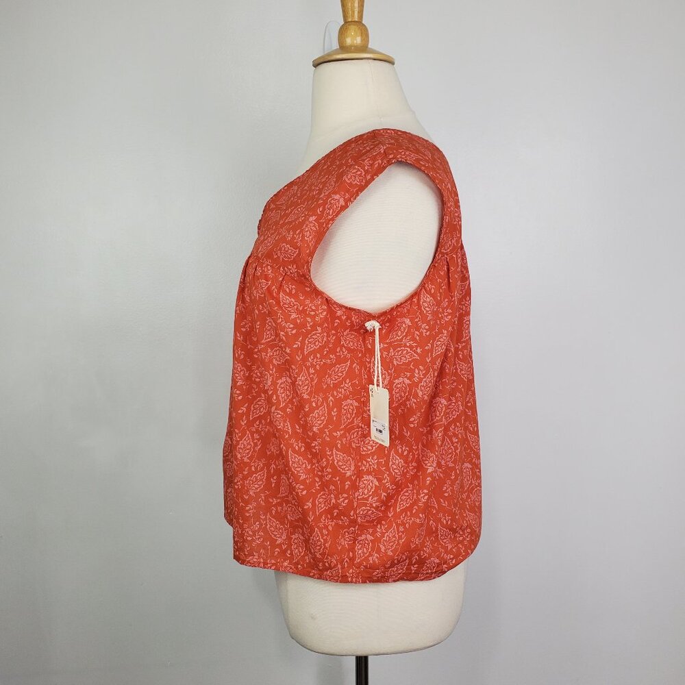 a.n.a. V-Neck Baby Doll Lightweight Sleeveless Top NEW NWT Size XL - Picture 3 of 13